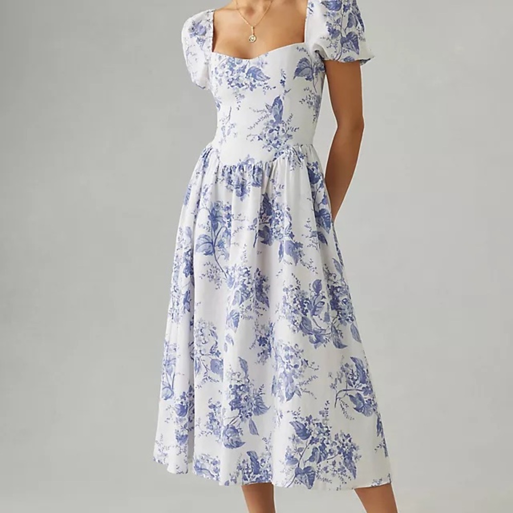 Reformation Davila Dress In Lupine